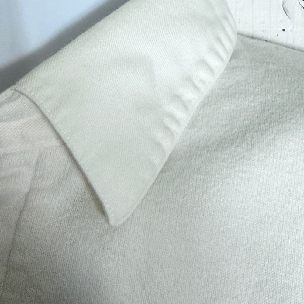 Vtg 90s Dockers Rugby Shirt Men's XL Long Sleeve Cotton Polo Collar Retro Preppy - Picture 5 of 9